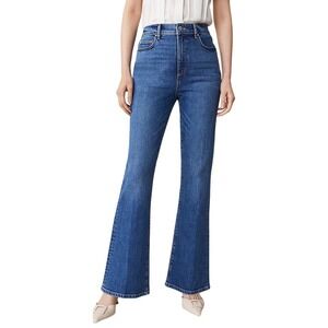Ann Taylor The Flare Women's High Rise  Classic Jeans Size 6 Luxe Medium Wash